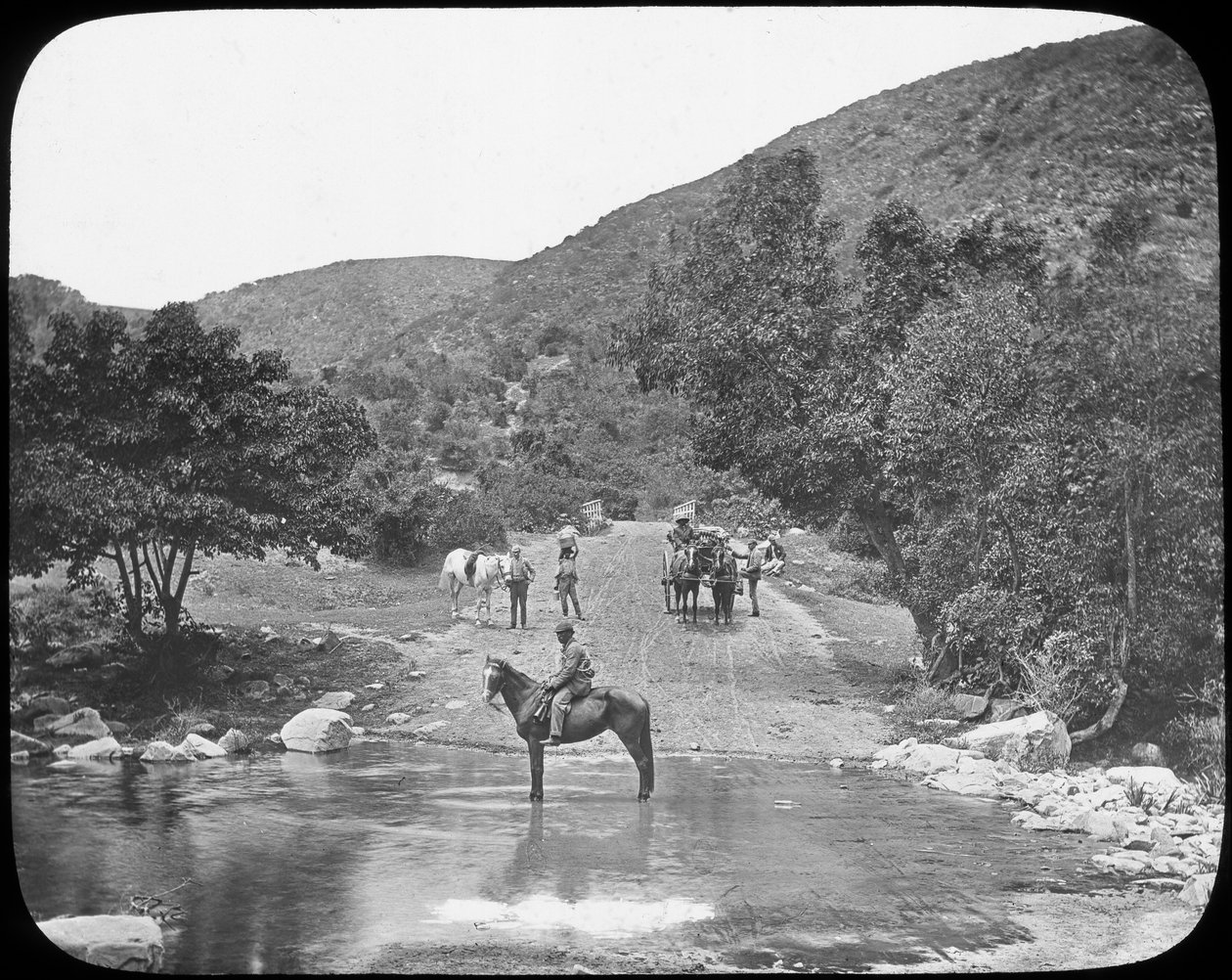 Van Stadens Pass，南非，约1890年 作者 不明