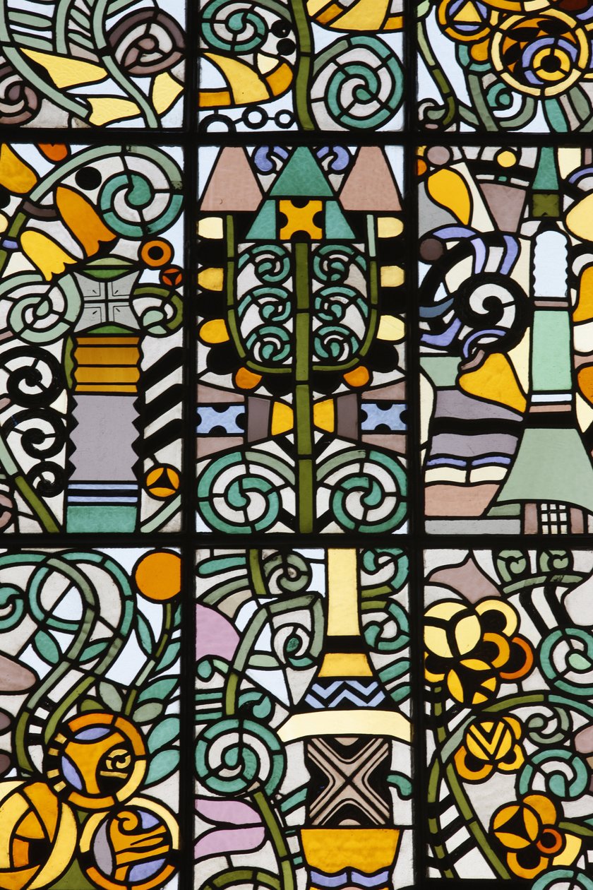 Varosligeti Calvinist Church by Aladar Arkay. Detail. Budapest, Budapest, Hongrie 作者 不明