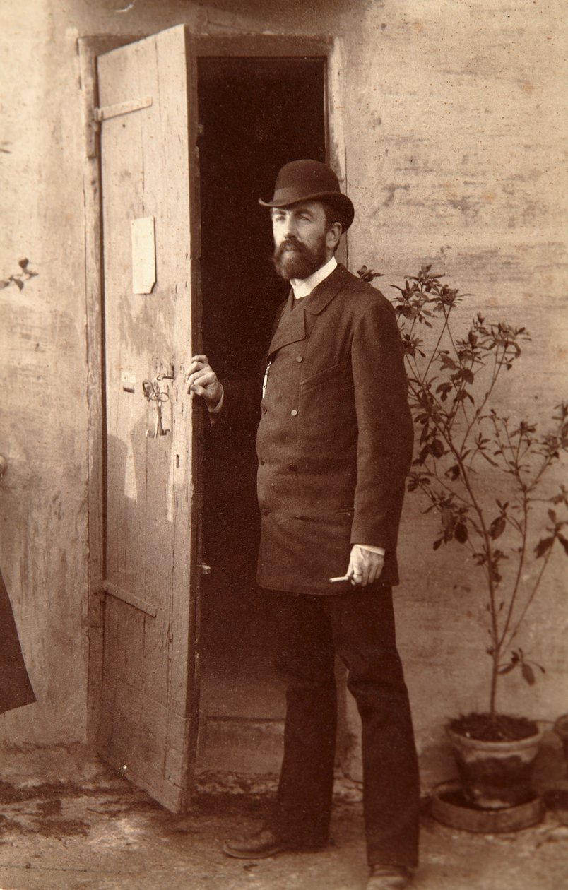 瓦西里·波列诺夫（Vasily Polenov），俄罗斯艺术家，1884年 作者 不明