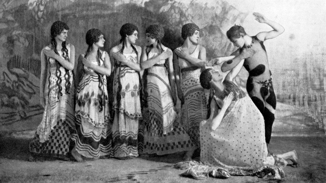 俄国芭蕾舞演员Vaslav Nijinsky，1912年法农正午 作者 不明