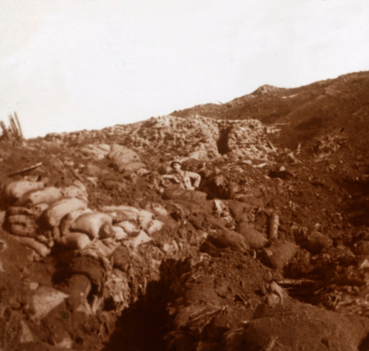 法国北部Vauquois，c1914-c1918 作者 不明