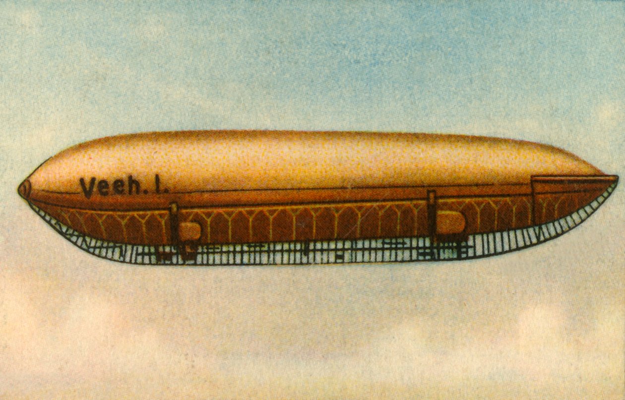 Veeh I飞艇，1912年，1932年。 作者 不明