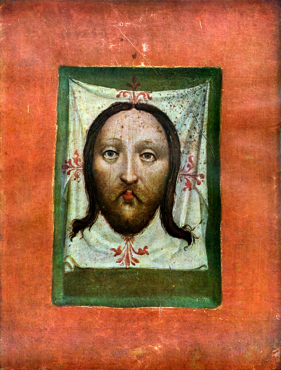 维拉·图标（Vera Icon），维也纳麦当娜的后面板，c1470 1955年 作者 不明