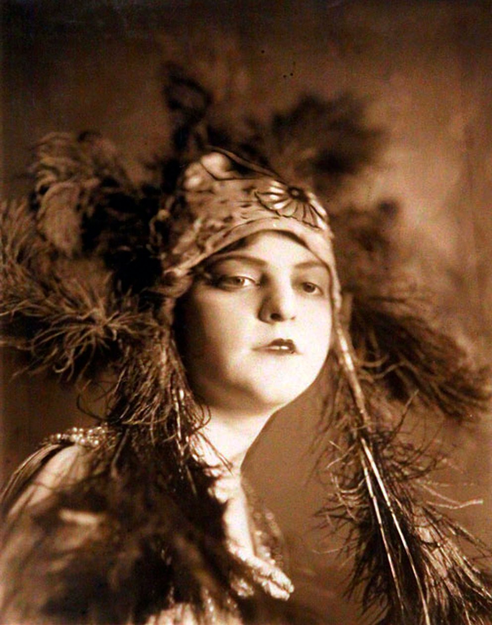 维拉·内姆奇诺娃（Vera Nemchinova），俄罗斯芭蕾舞演员，1910年代 作者 不明