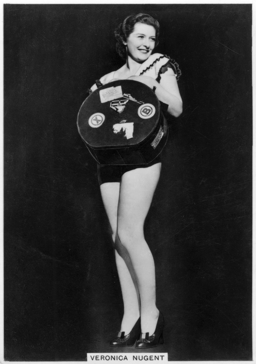 维罗妮卡·纽金特（Veronica Nugent），女演员，c1936-c1939 作者 不明