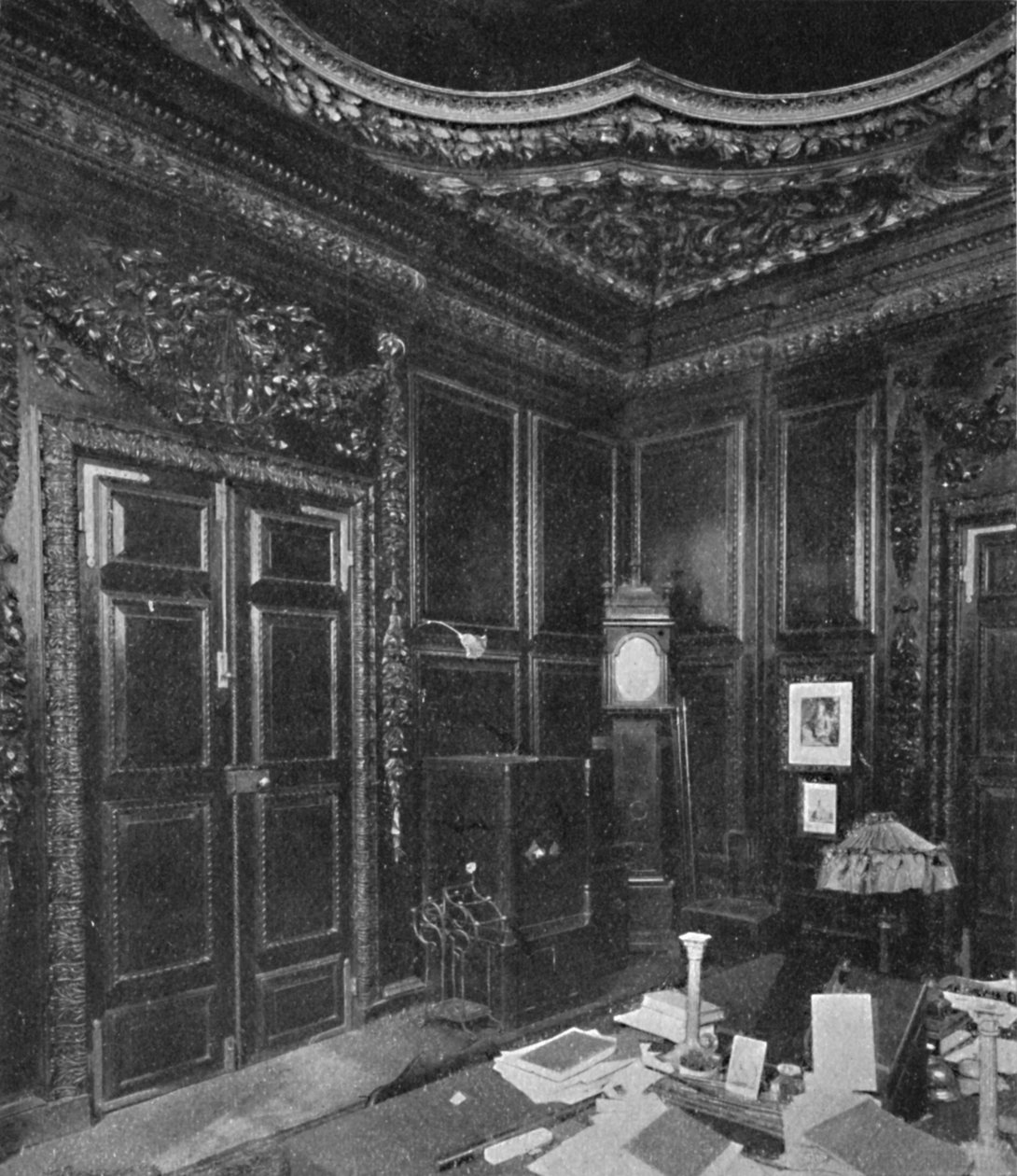 圣劳伦斯犹太教堂的韦斯特里（Gestling Gibbons）雕刻，1903年 作者 不明