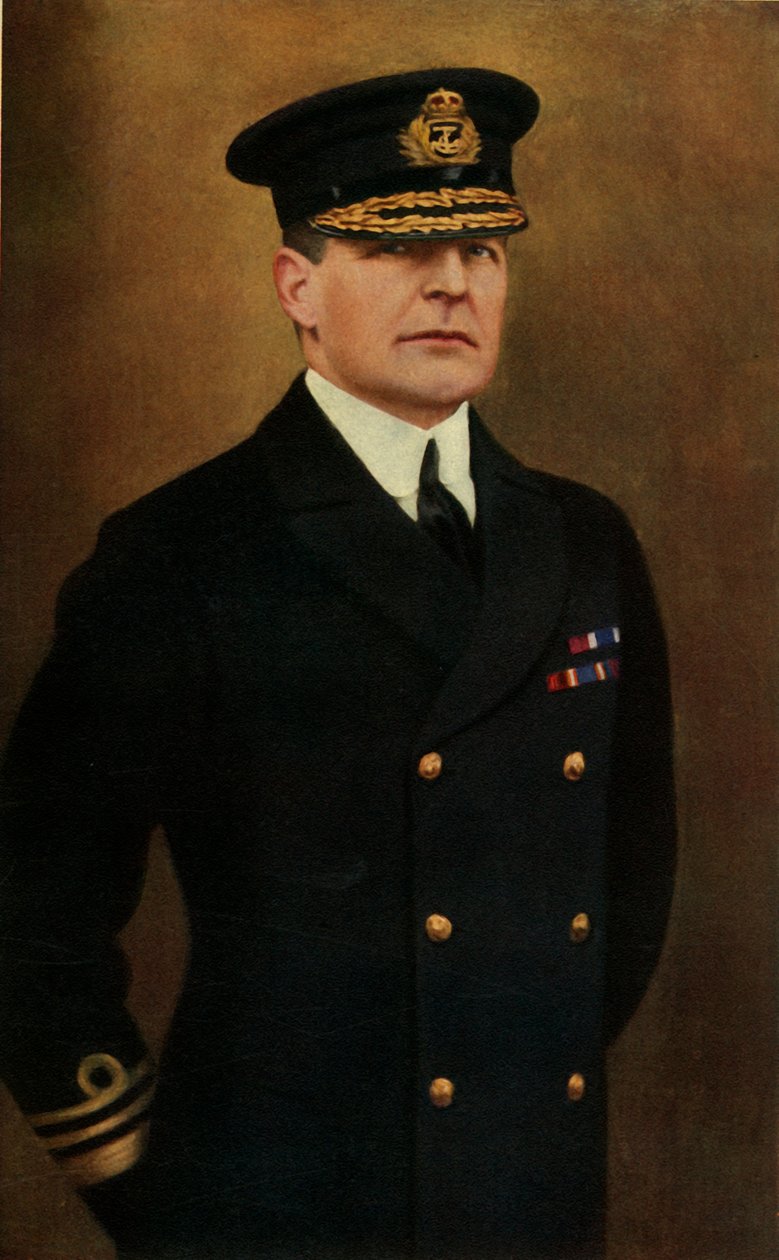 戴维-比蒂海军中将，K.C.B.，K.C.V.O.，D.S.O."，1916年。 作者 不明