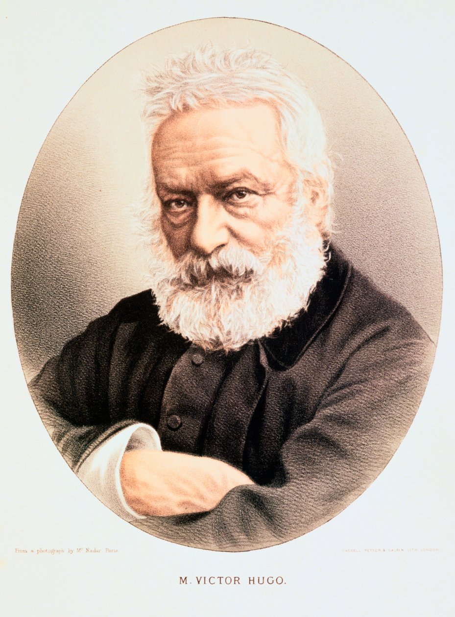 维克多·雨果（Victor Hugo），法国诗人，戏剧家和小说家，c1880 作者 不明