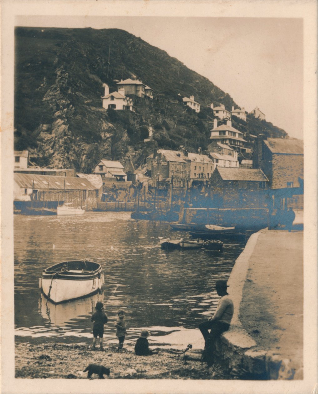 港口景观-波尔佩罗，1927年 作者 不明
