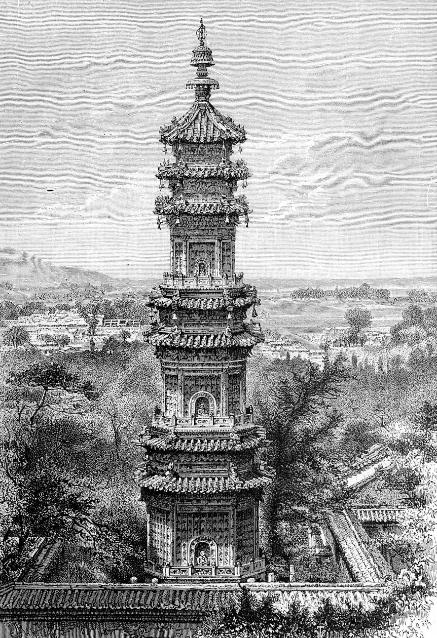 颐和园，北京，c1890 作者 不明