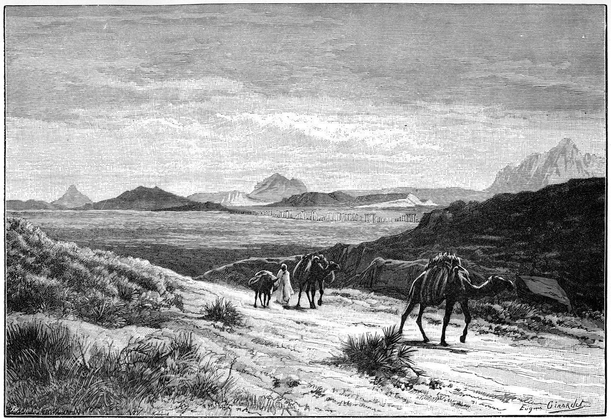 Tellat Pass，突尼斯，c1890 作者 不明