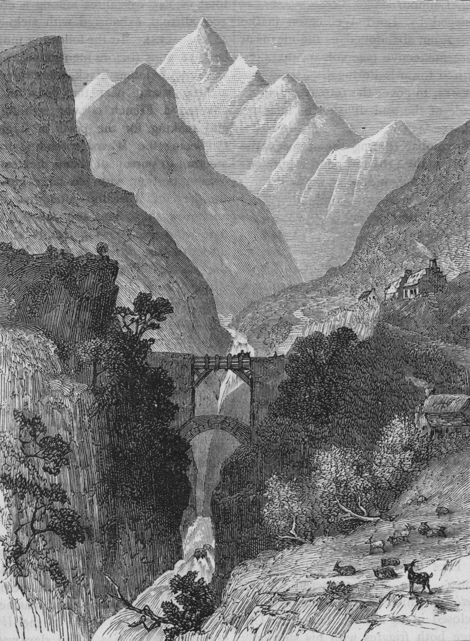 比利牛斯山脉景观，c1880 作者 不明