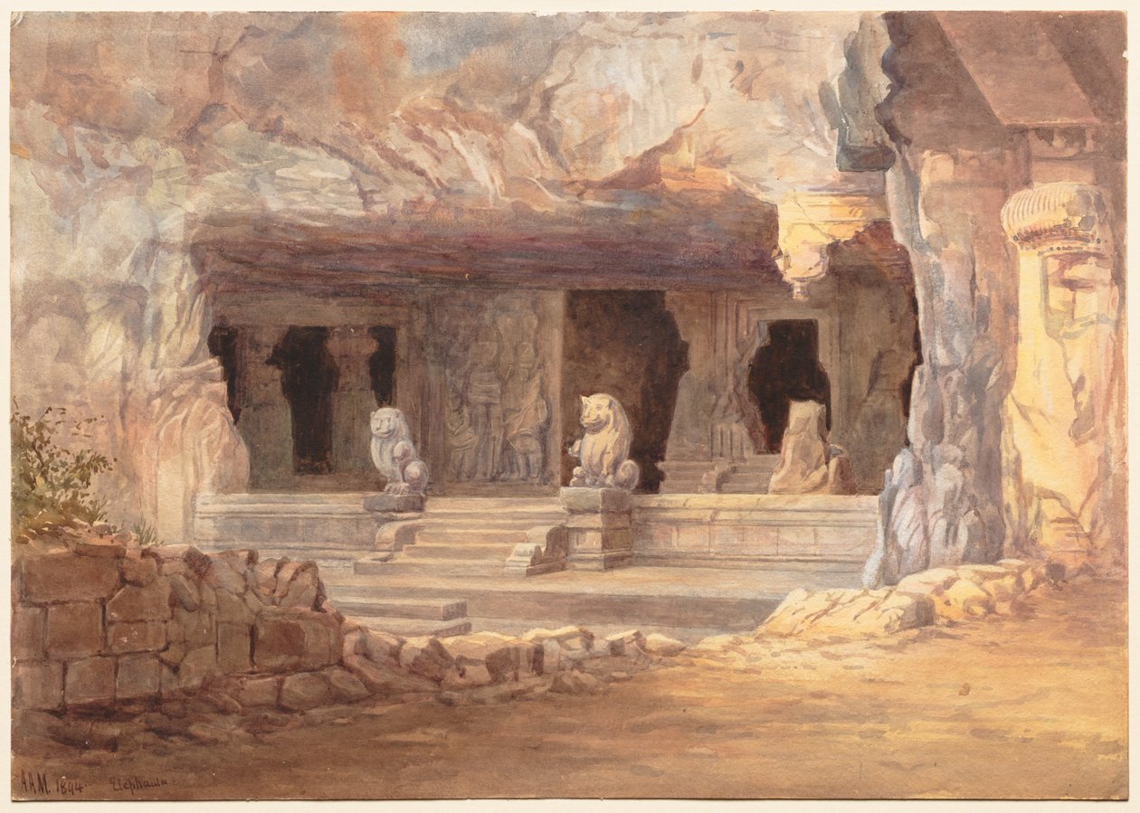 象岛景观，1894年。 作者 不明