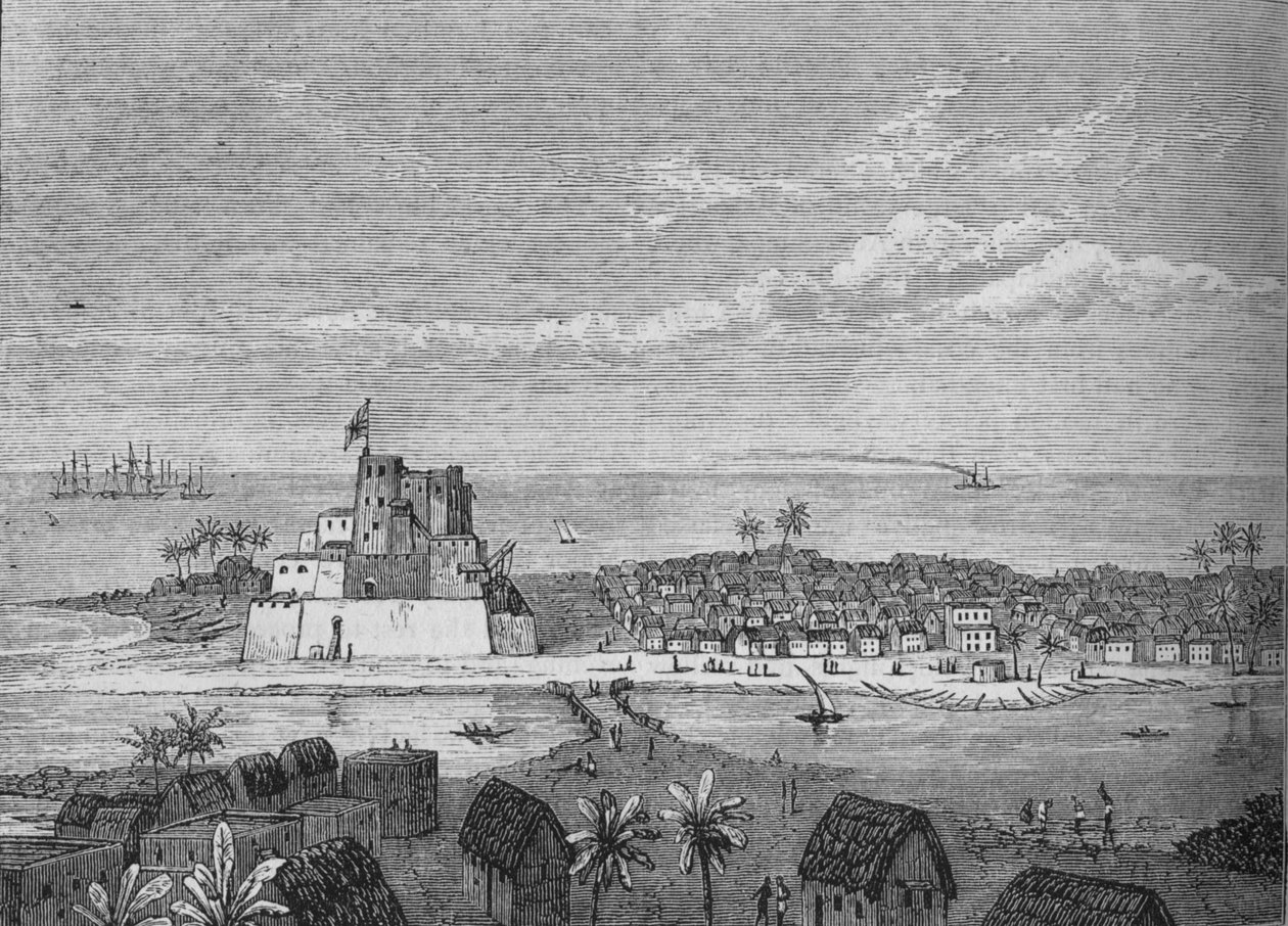 埃尔米纳（Elmina）风景，c1880 作者 不明