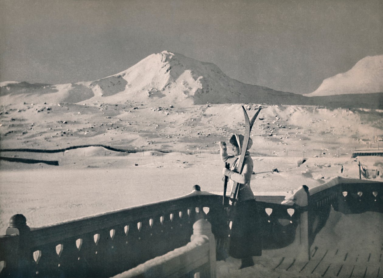 芬兰，卑尔根铁路，1914年。 作者 不明