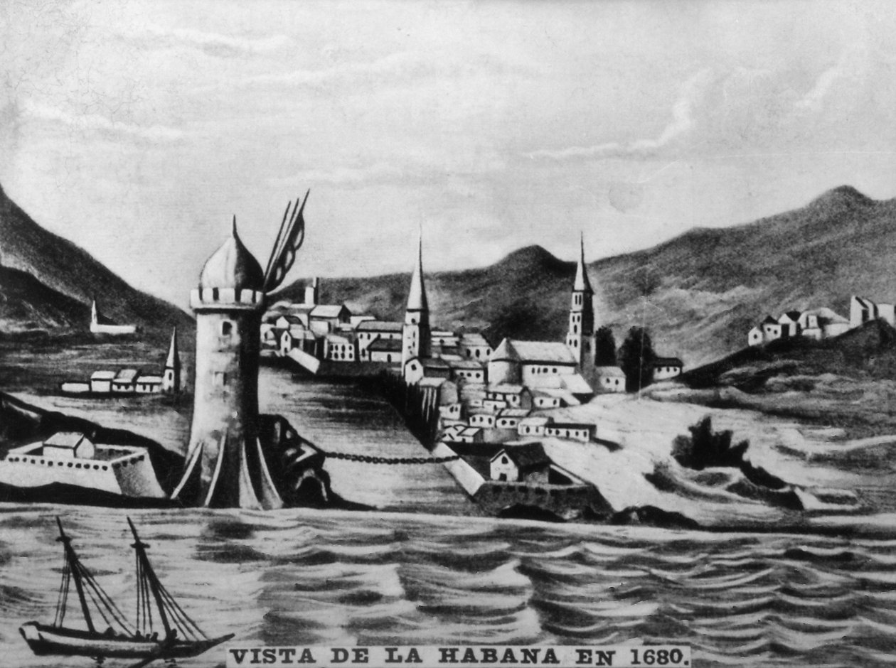 哈瓦那风景，1680年，1920年代 作者 不明