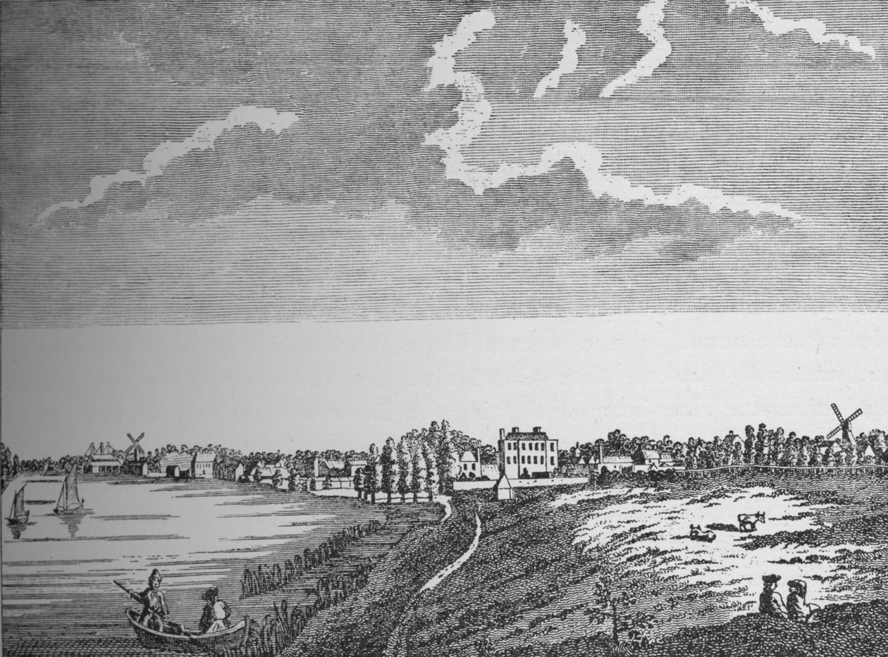 Wandsworth的风景，萨里，c1780，1912年 作者 不明