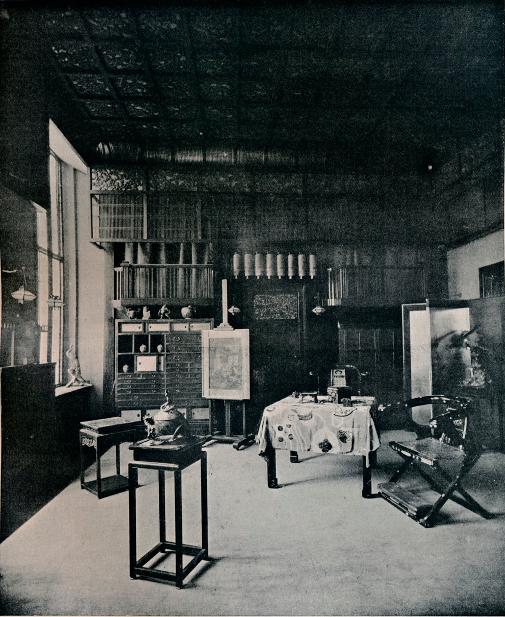 工作室景观，位于加多近花园25号，建于1899年 作者 不明