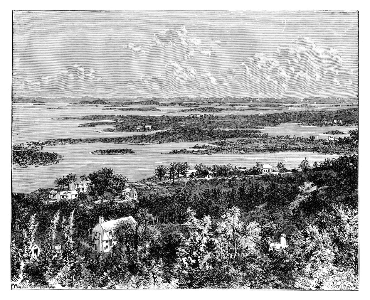 摄于1890年，百慕大，吉布斯山 作者 不明