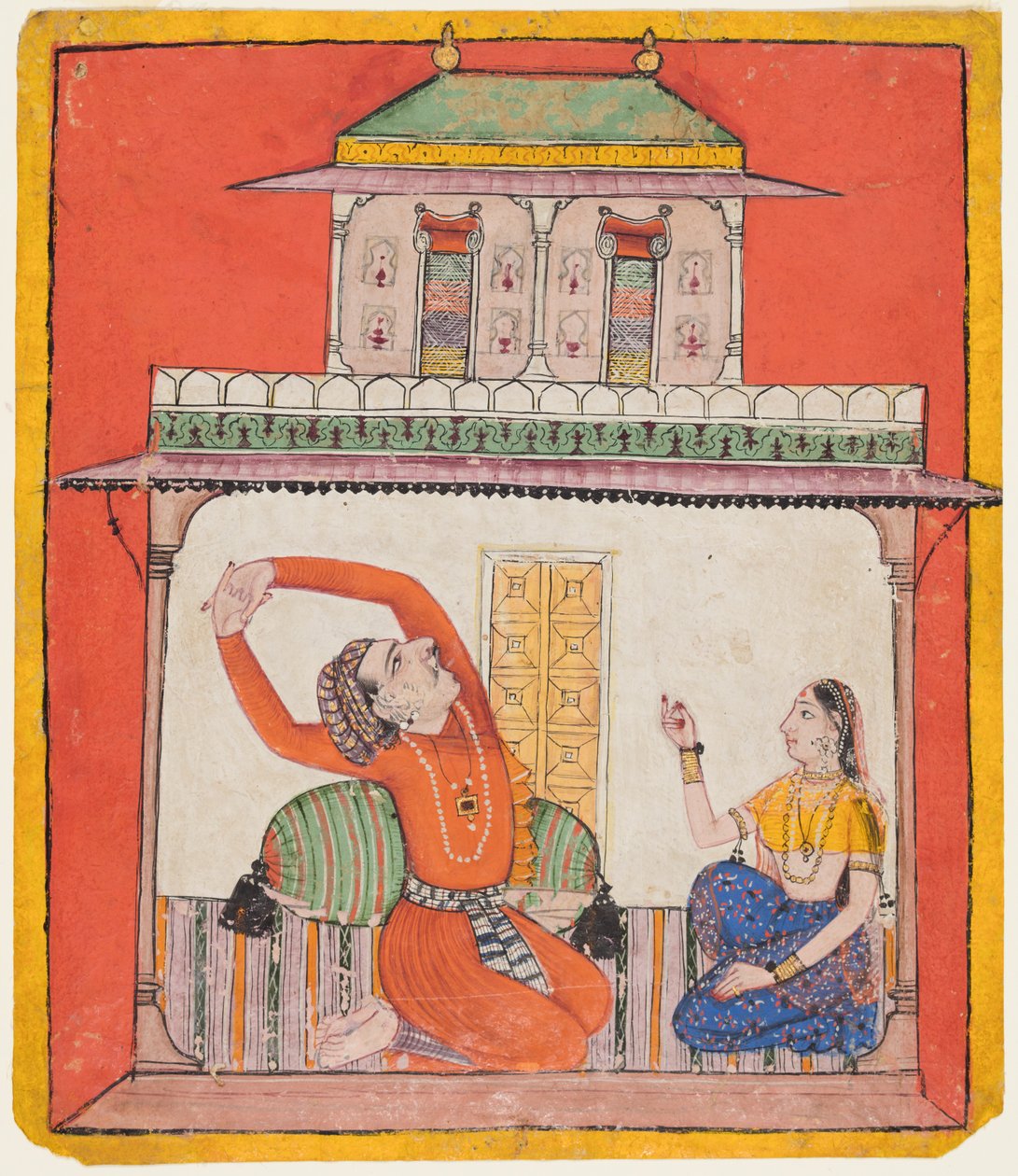 斯里兰卡的Vighada Raga，c。 1700 作者 不明