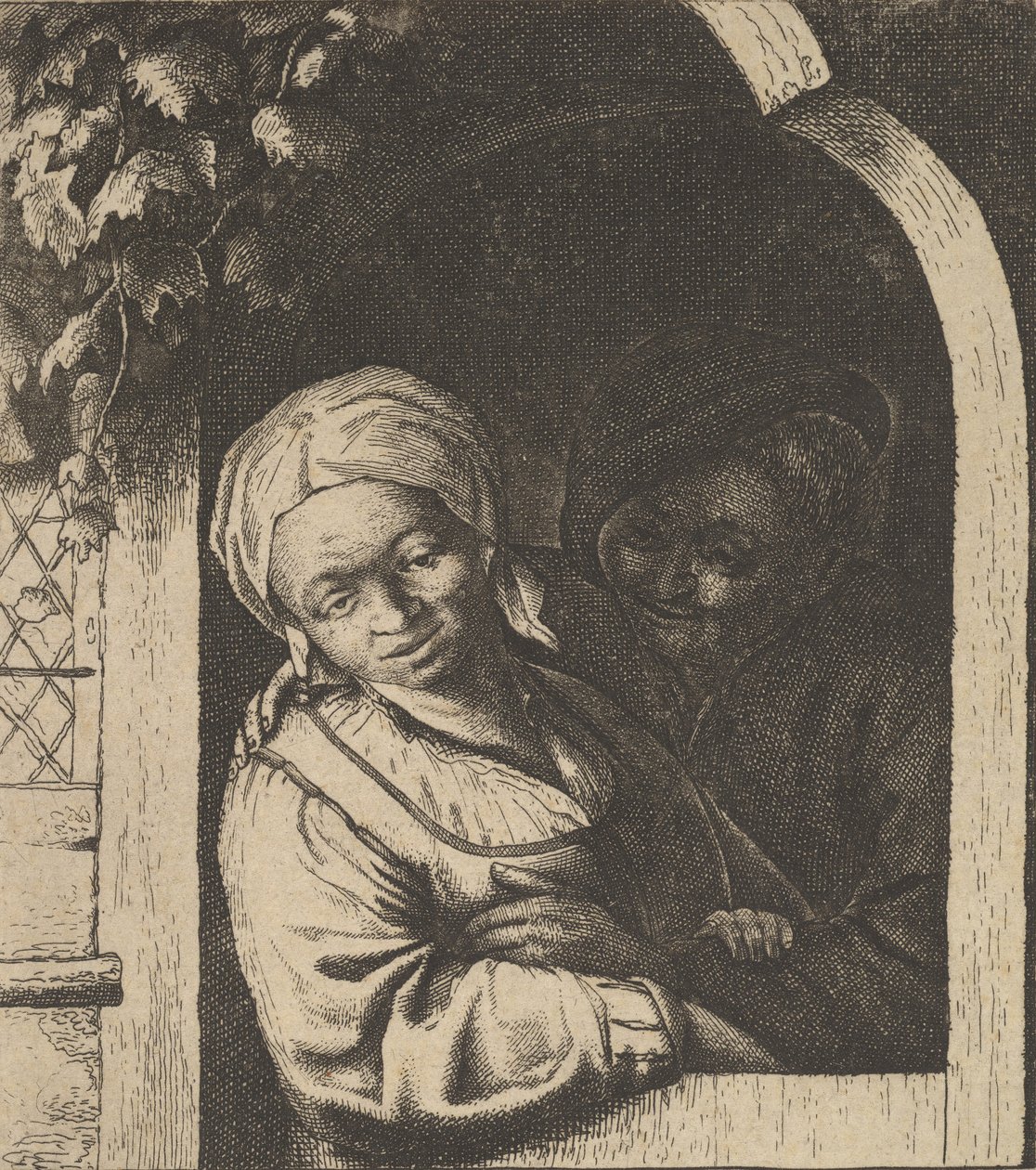 乡村姑娘，1610-185。 作者 不明