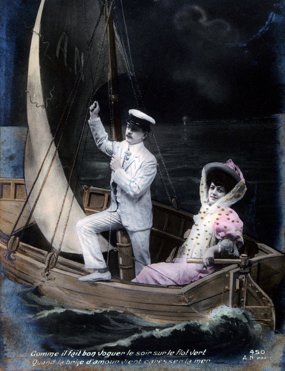 法国复古明信片，c1900 作者 不明