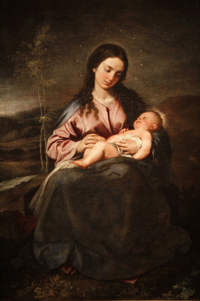 Virgin and child by Alonso Cano Madrid Spain 作者 不明