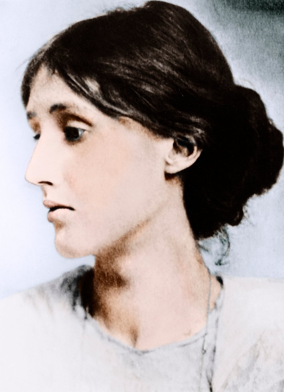 弗吉尼亚·伍尔夫（Virginia Woolf），英国小说家，散文家和评论家，二十世纪初 作者 不明