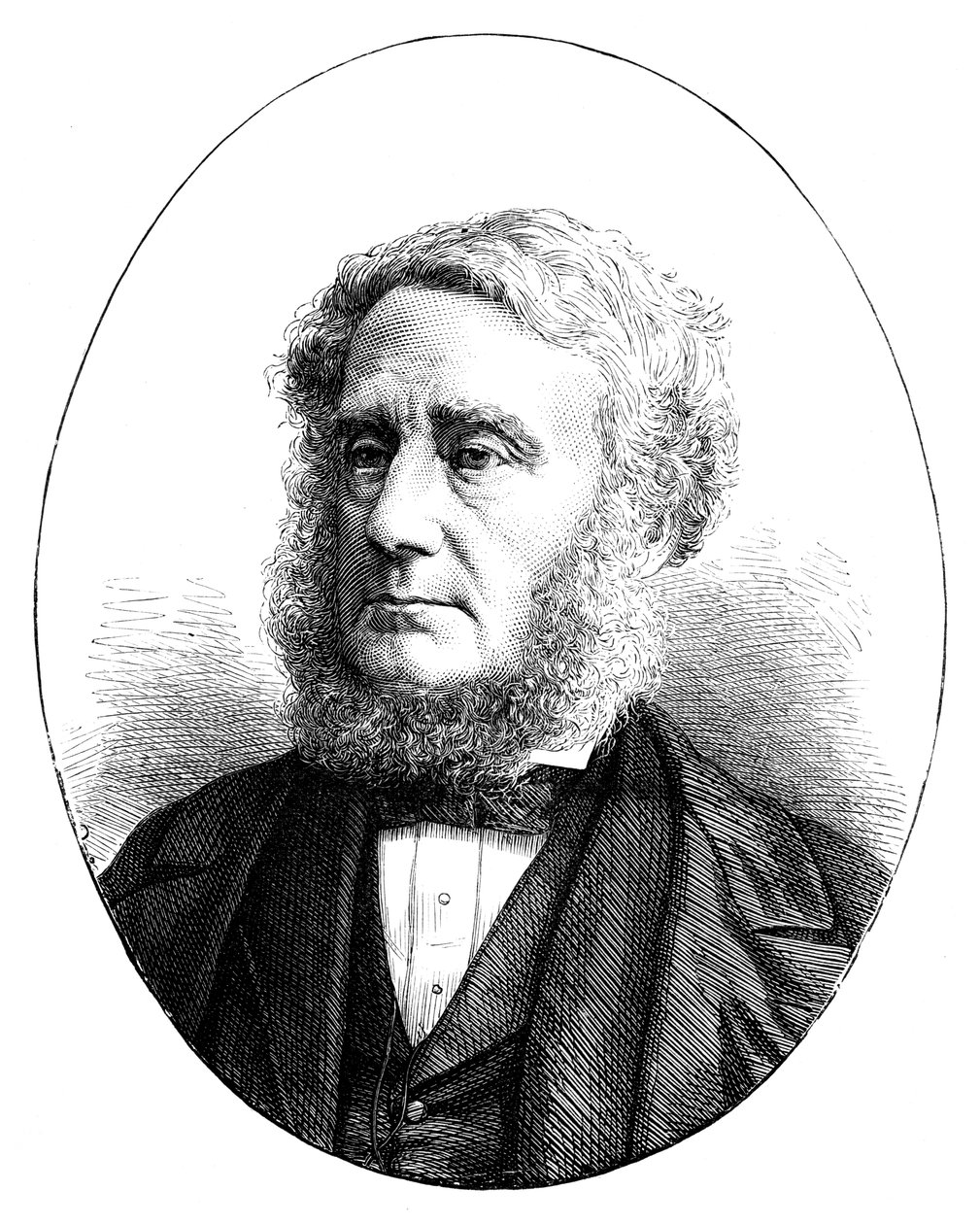 卡德威尔子爵（Viscount Cardwell）1813-1886，英国政客 作者 不明