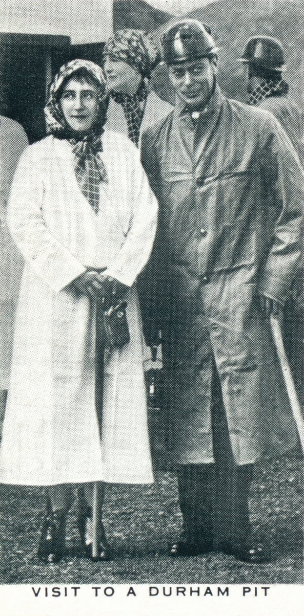 参观达勒姆坑（Durham Pit），1936年1937年 作者 不明
