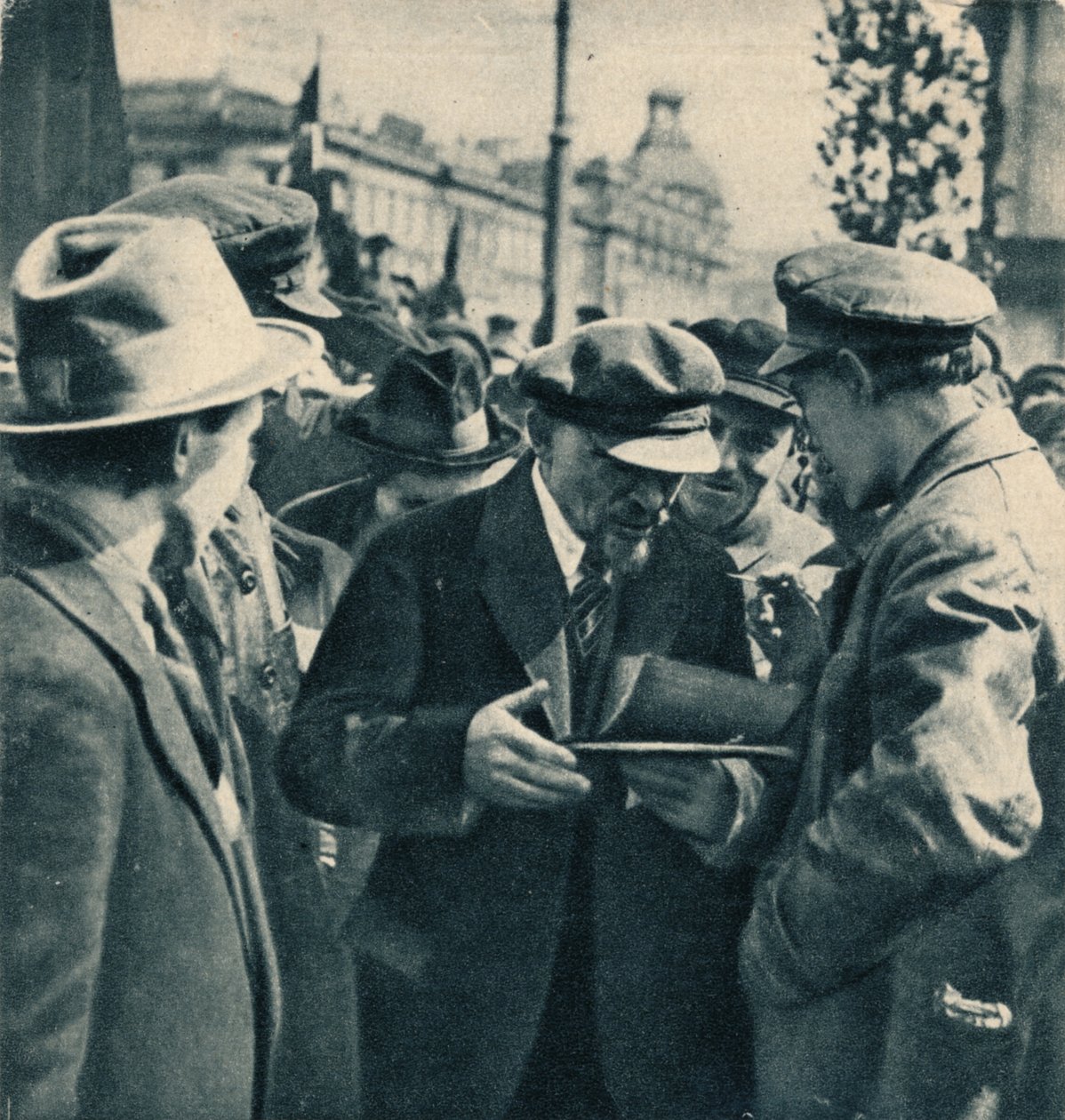 俄罗斯布尔什维克领导人弗拉基米尔·伊利希·列宁，1920年3月1日 作者 不明