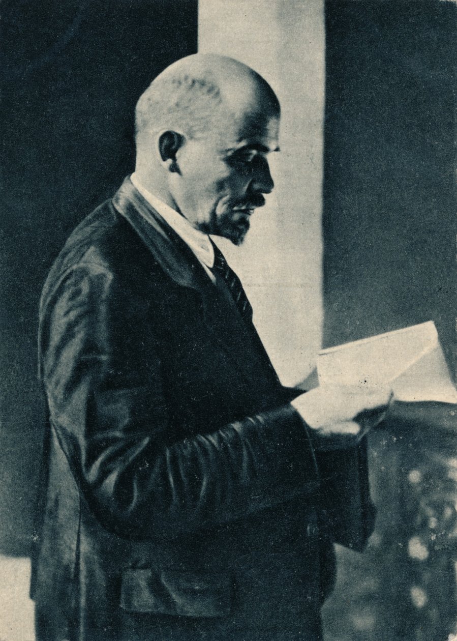 俄罗斯莫斯科布尔什维克领导人弗拉基米尔·伊里奇·列宁，1904年7月，俄罗斯莫斯科 作者 不明