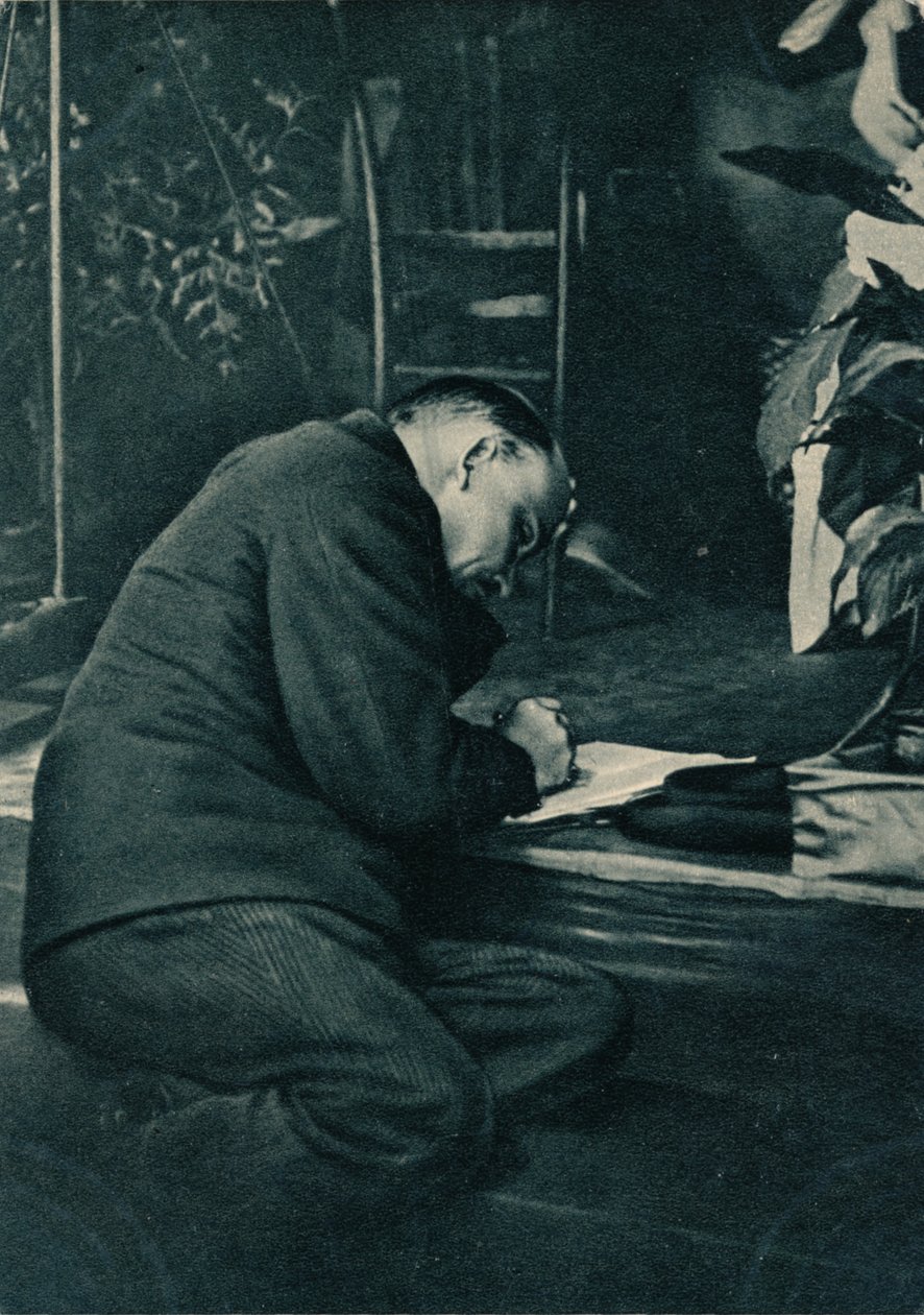 俄国布尔什维克领导人弗拉基米尔·伊里奇·列宁（Vladimir Ilich Lenin），俄罗斯，1921年7月 作者 不明