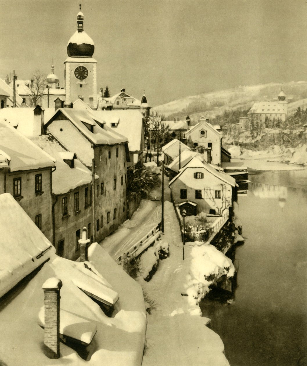 下奥地利州伊布斯的魏德霍芬（Waidhofen），建于1935年。 作者 不明