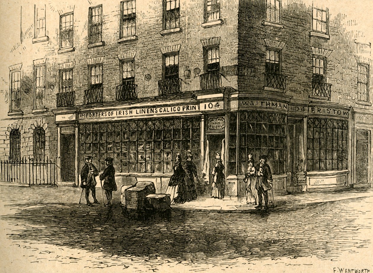 威特曼商店，1897年。 作者 不明