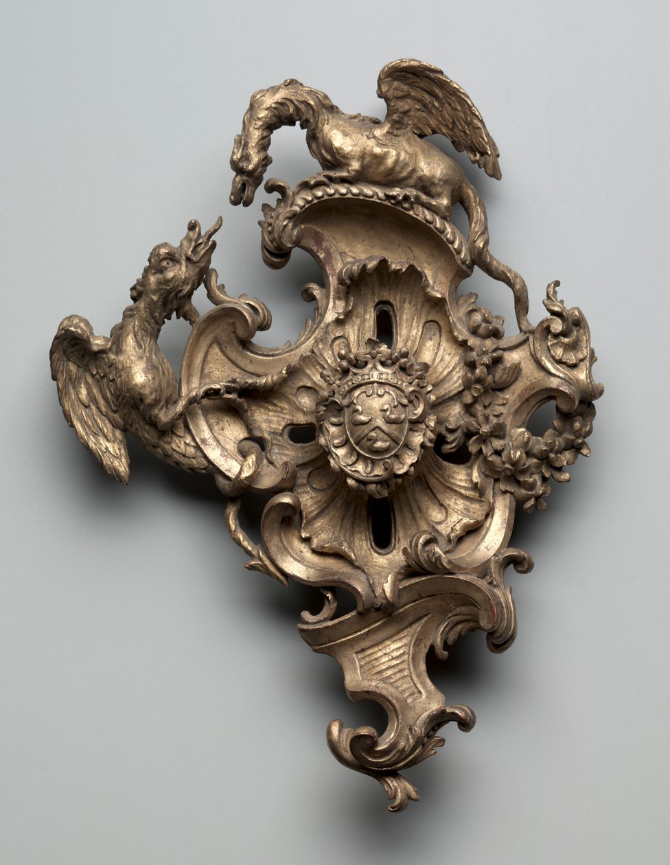 墙壁装饰，1715-1725年。 作者 不明