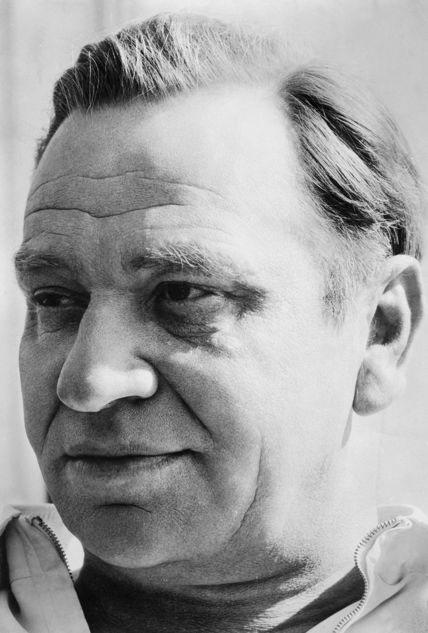 华莱士·比利（Wallace Beery）1885-1949，美国演员，c1930s-c1940s 作者 不明
