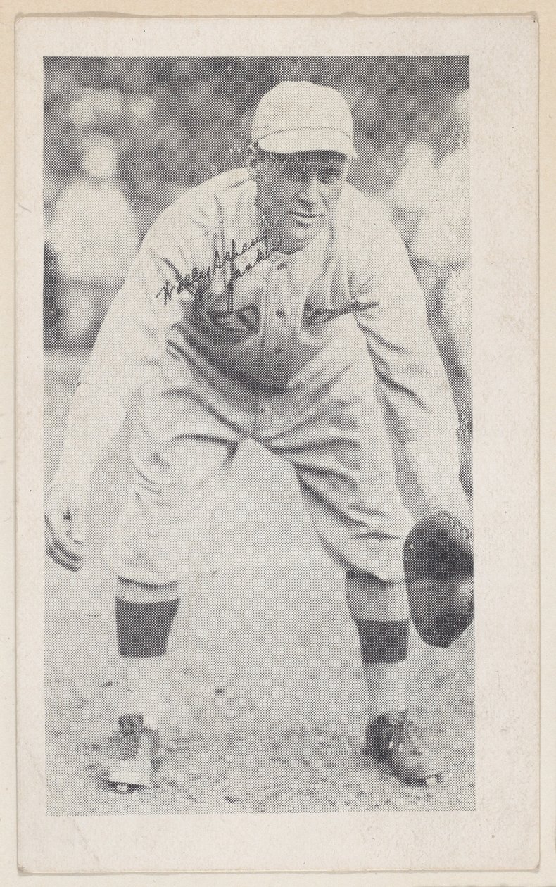 Wally Schang，C. Yanks，来自棒球条卡W575-2，约1921-22。 作者 不明