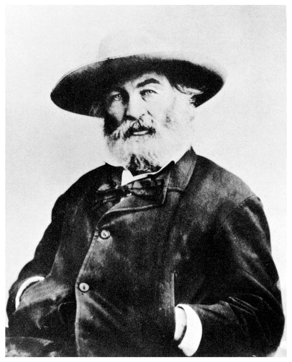 美国诗人沃尔特·惠特曼（Walt Whitman），c1866年1955年 作者 不明