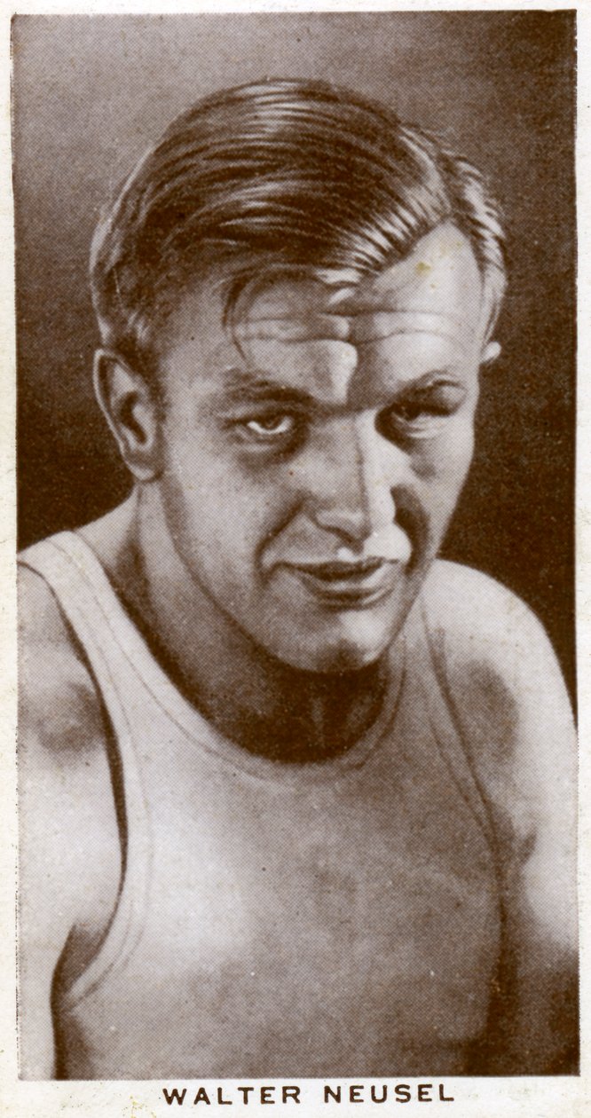 Walter Neusel，德国拳击手，1938年 作者 不明