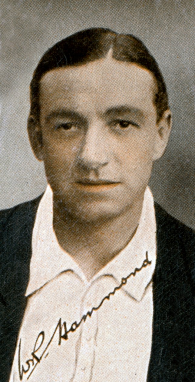 Walter R Hammond，英格兰和格洛斯特郡板球，1935年 作者 不明
