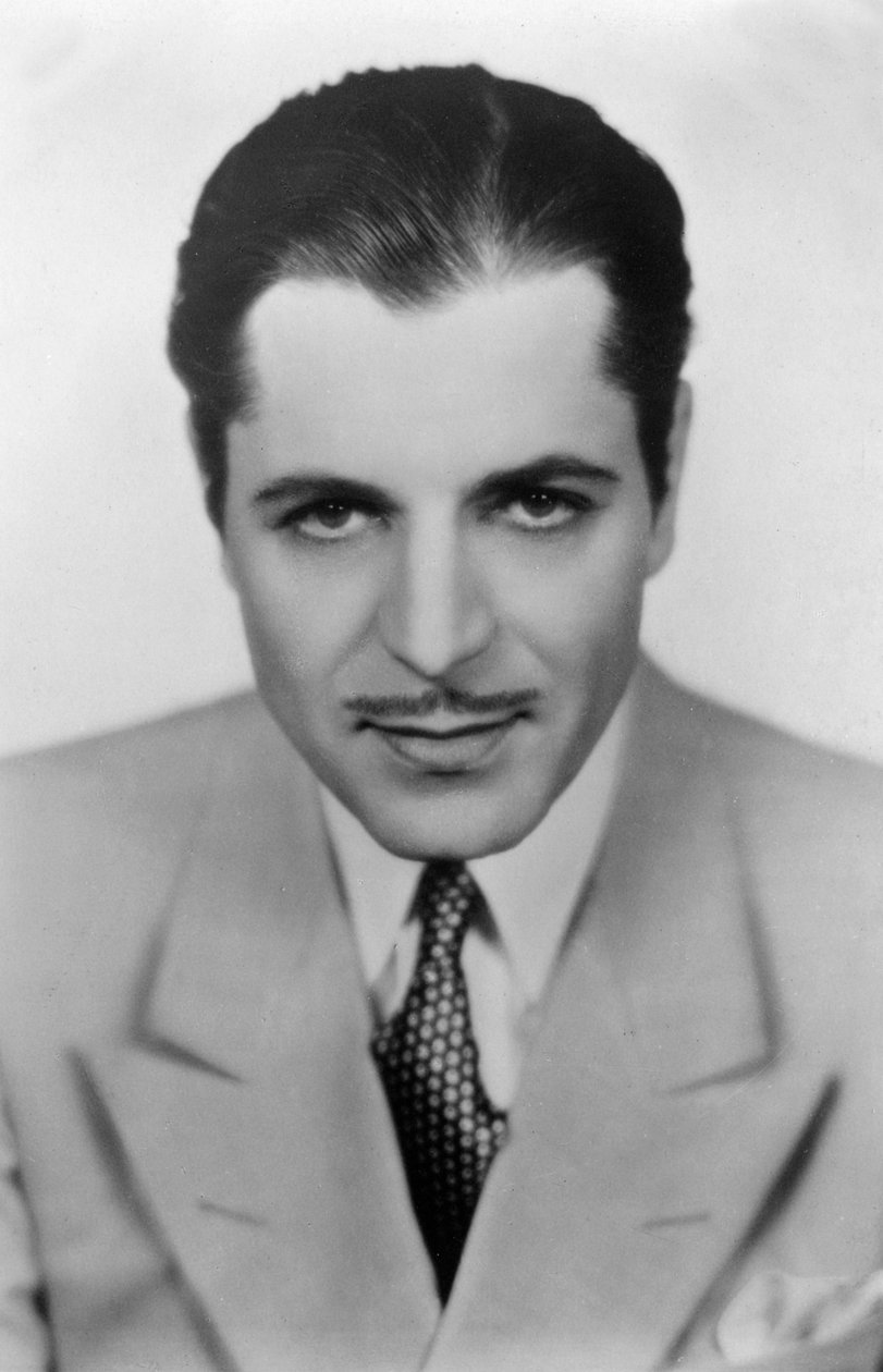 华纳·巴克斯特（Warner Baxter）1889-1951年，美国演员，二十世纪 作者 不明