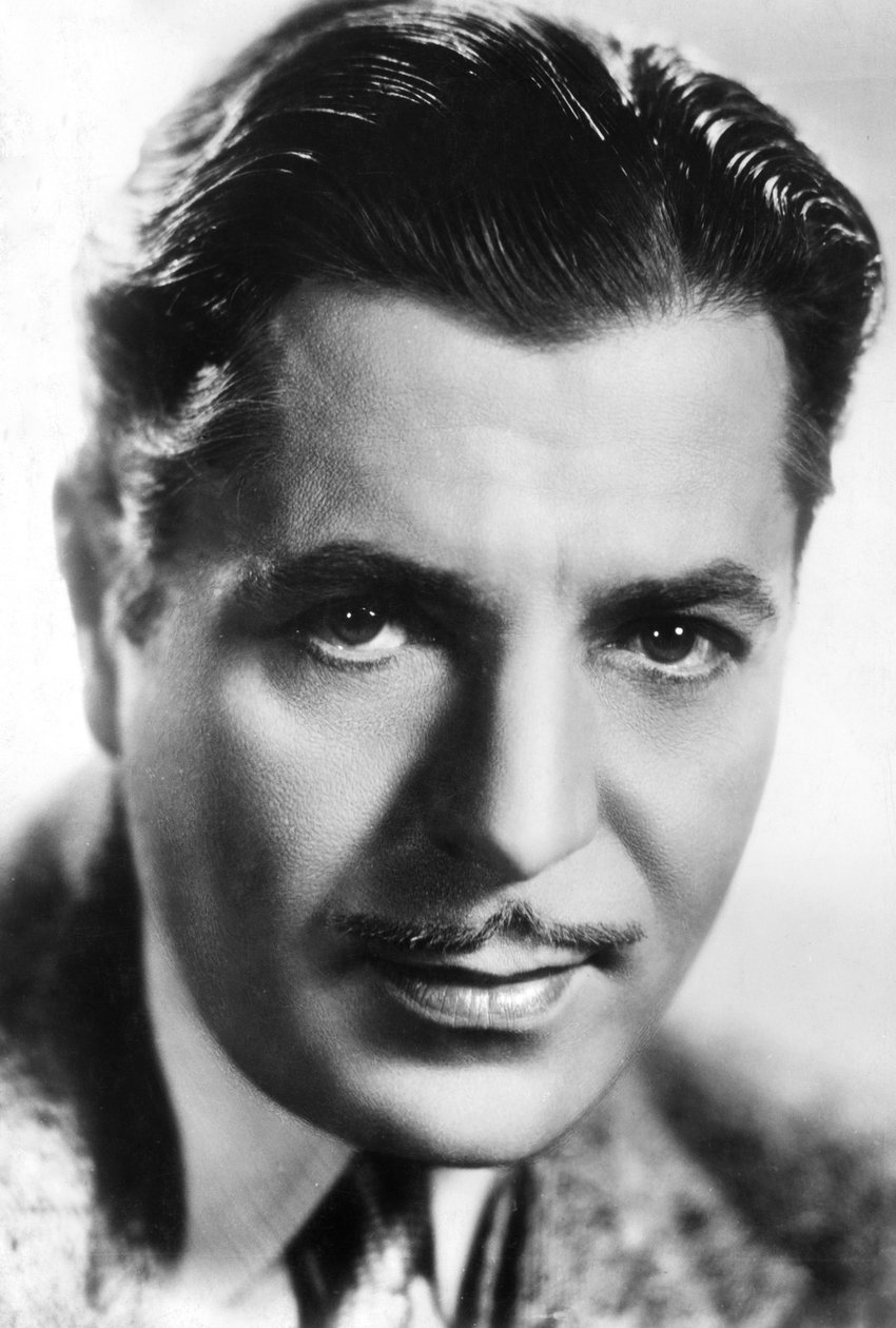 华纳·百特（Warner Baxter）1889-1951，美国演员，c1930s-c1940s 作者 不明