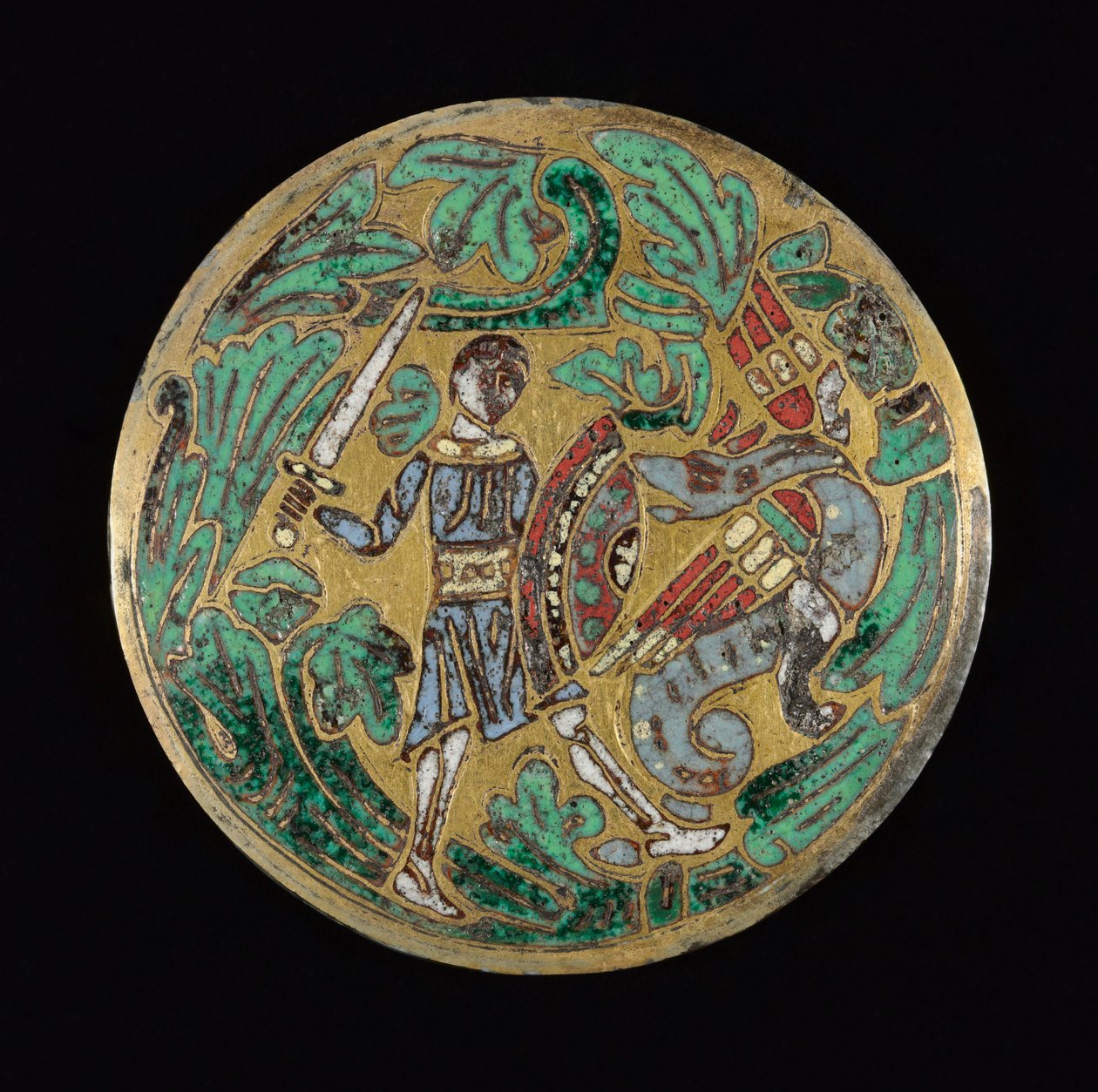 斗龙战士c。 1170-1180年。 作者 不明