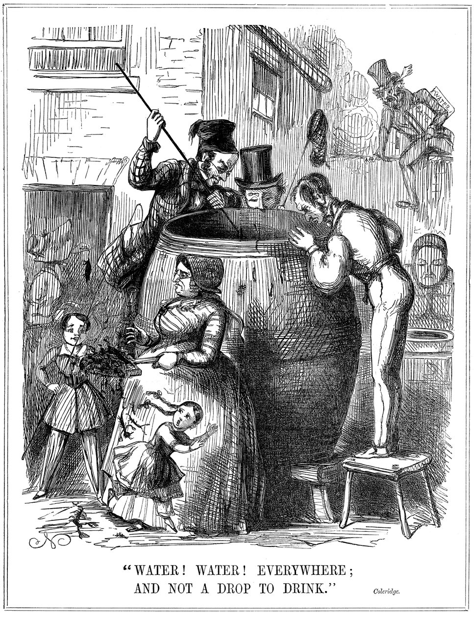 水！水！到处都是，而不是随便喝，1849年 作者 不明