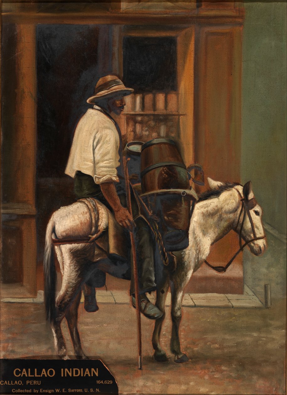 卡亚俄的水手，约1890-1892年。 作者 不明
