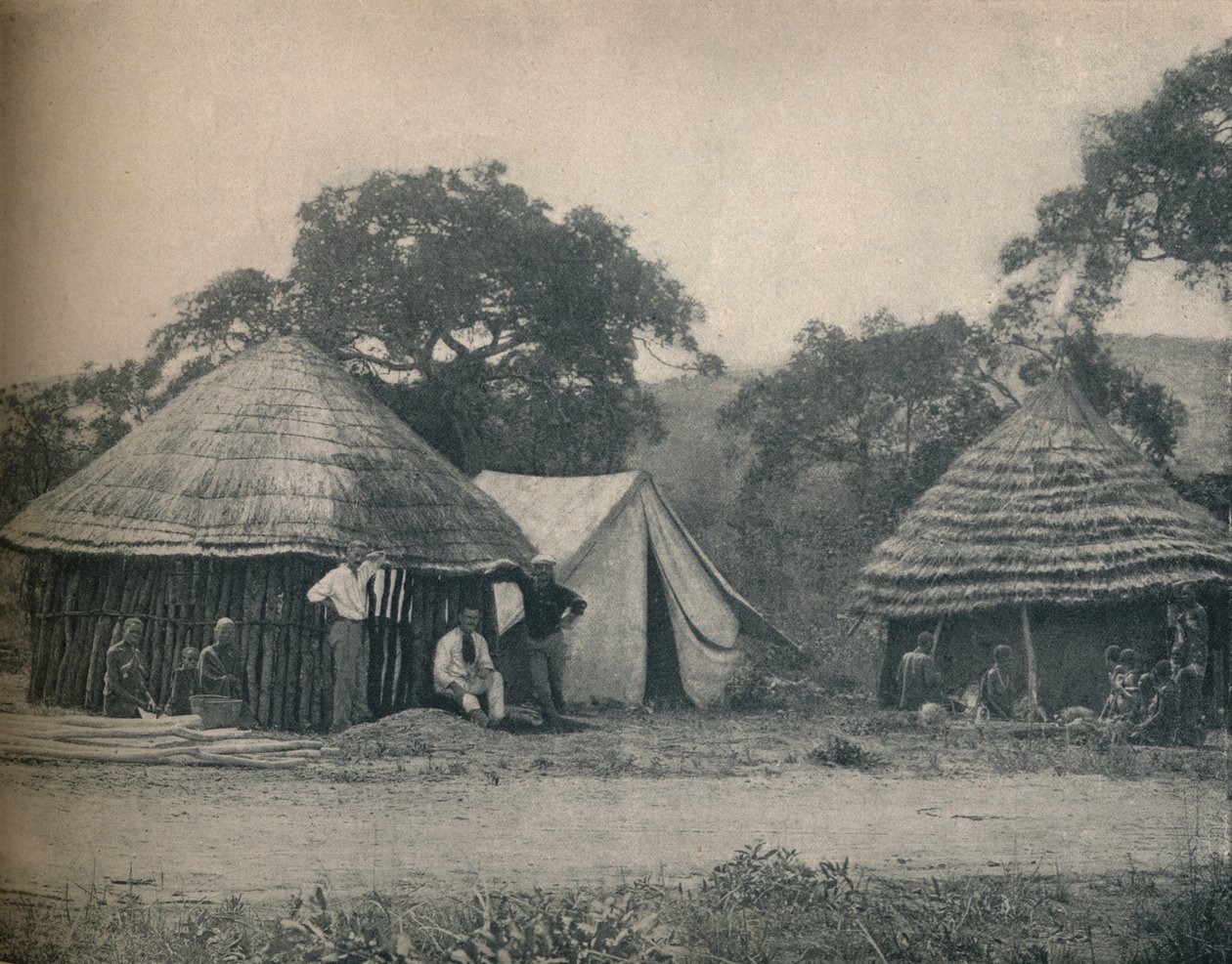 斯威士兰的路边商店，约建于1900年。 作者 不明