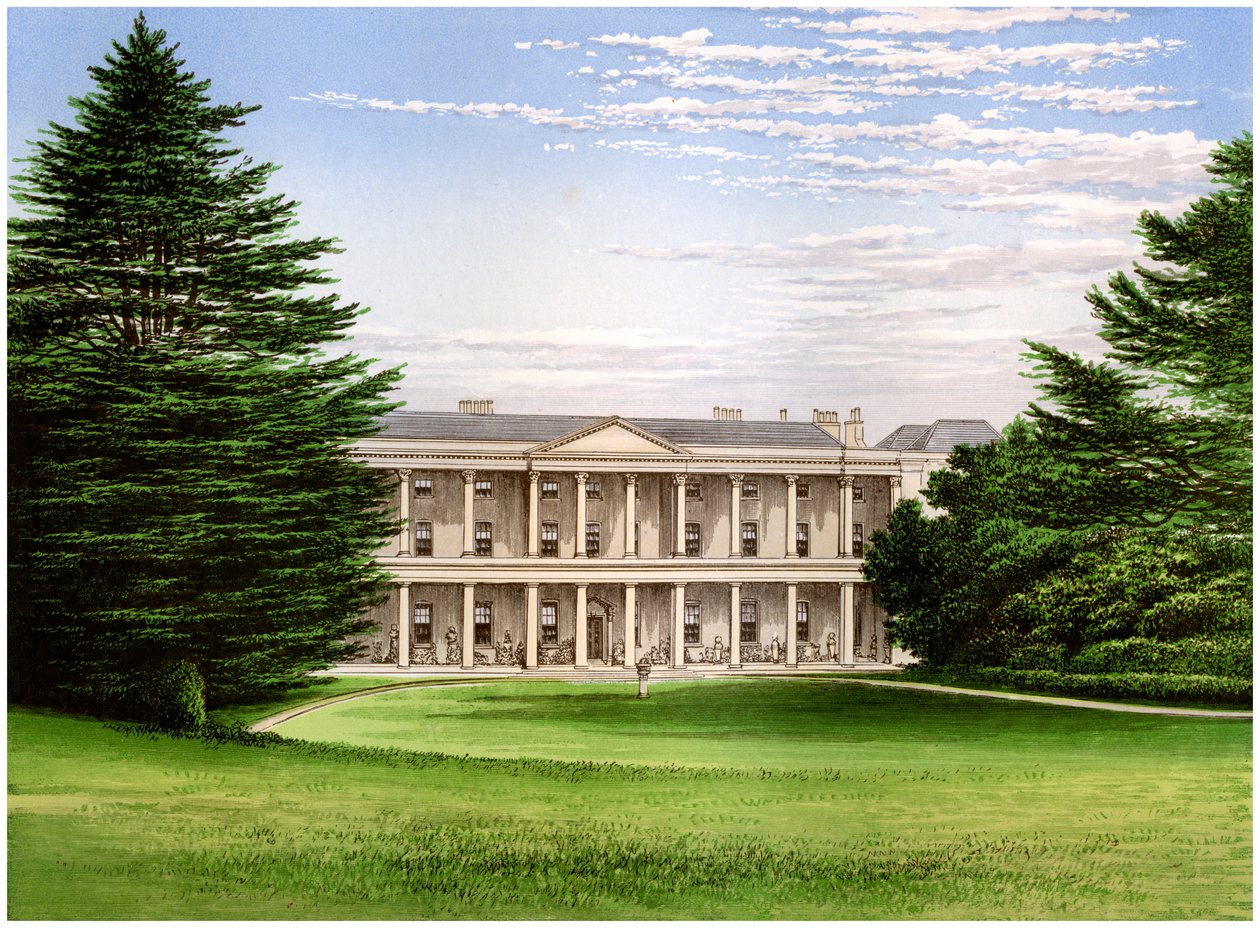 白金汉郡西威科姆故居，Baronet Dashwood的住所，c1880 作者 不明