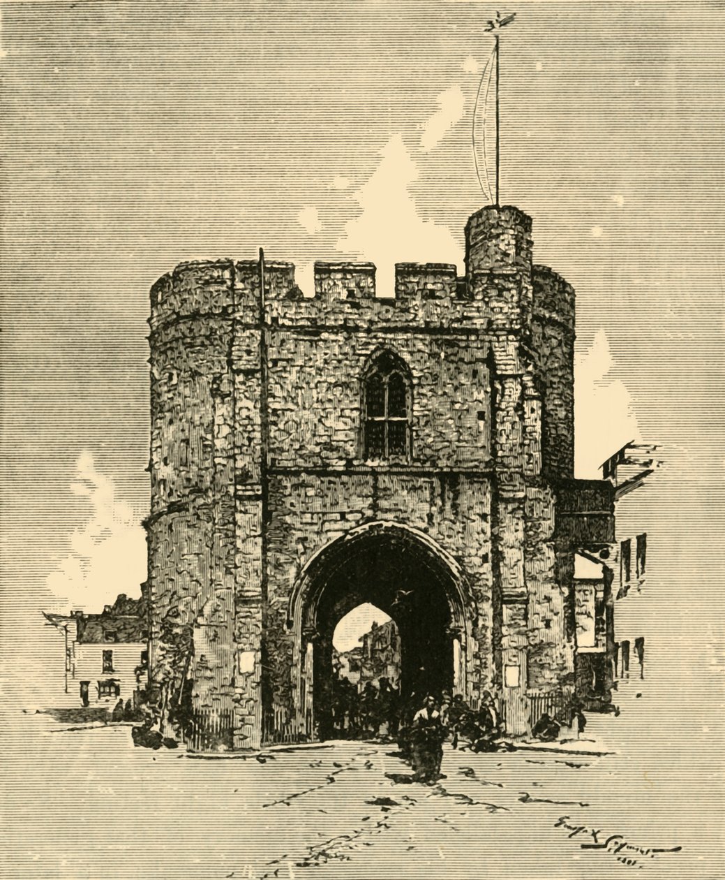 韦斯特盖特（Westgate），1898年。 作者 不明