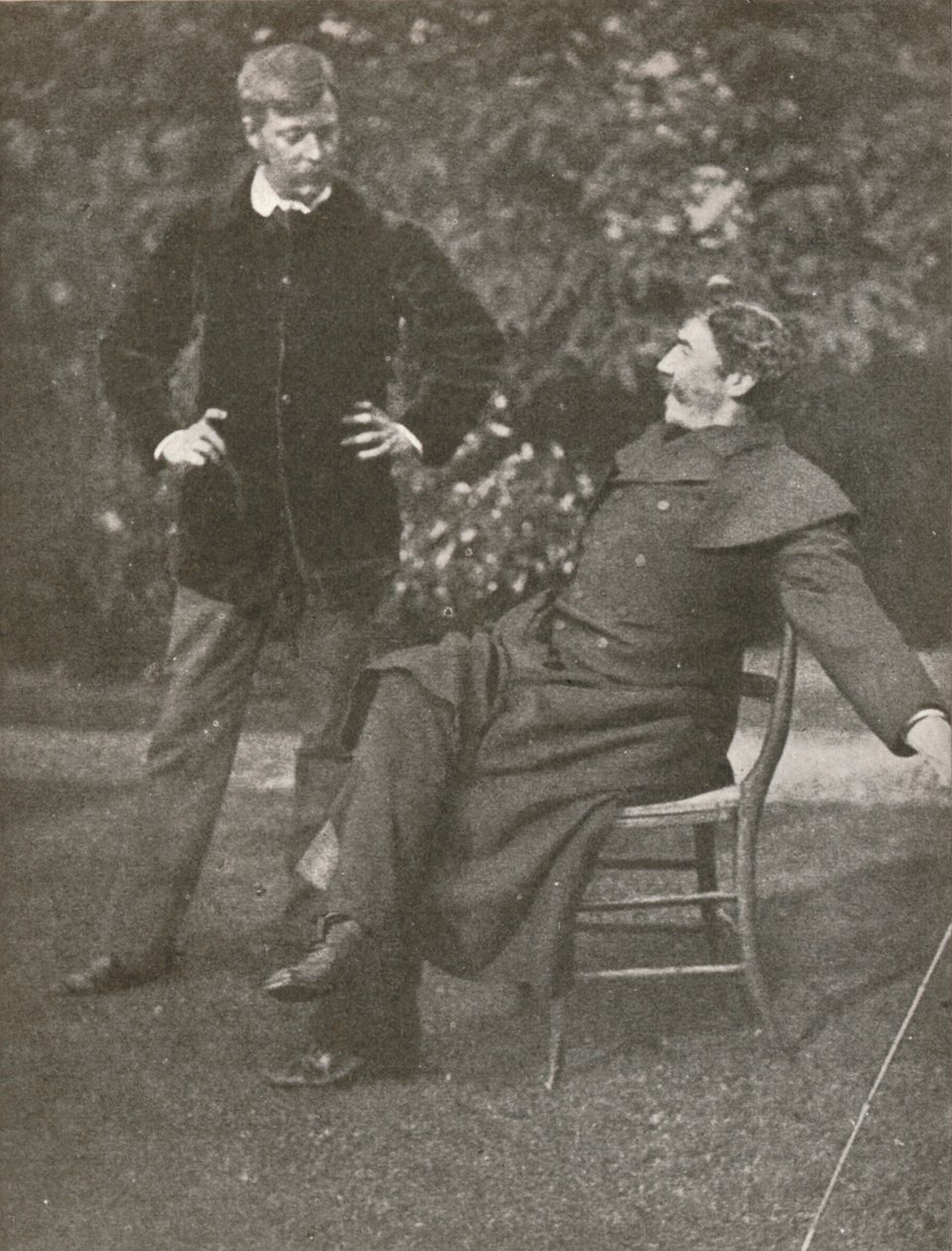 惠斯勒和门佩斯（Whistler and Menpes），c1885，1904年。 作者 不明